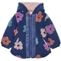 Boboli Jacquard Floral Parka