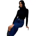 Salsa Jeans Secret Front Pockets Push In Skjørt