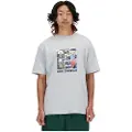 New Balance Hoops Graphic Kortarmet T-skjorte