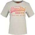 Superdry Tonal Vl Graphic Relaxed Kortarmet T-skjorte