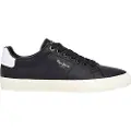 Pepe Jeans for man. PMS31076 Trainers Kenton Fresh black (45), Flat, Laces, Casual