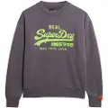 Superdry Vl Neon Loose Collegegenser