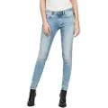 G-Star for woman. D05889-8968-A587 Jeans 3301 Mid Skinny blue (33/32), Casual, Cotton, Denim