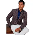 Hackett Sr Brown/blue Chk Blazer