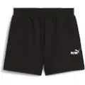 Puma ESS Small No. 1 Logo Lightweight 4"High-Waist Shorts Women, Women, Black, XXS