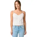 Wrangler Eyelet Ermeløs Bluse
