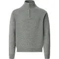 Hackett Lambswool Genser Med Halv Glidelås