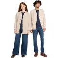 Timberland unisex. TB0A62G7EGM1 Phillips Brook unisex beige raglan sleeve cardigan (M), Casual, Wool
