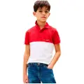 Tommy Hilfiger Colourblock Mini Cropped Kortermet Poloskjorte