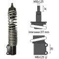 Bcr Piaggio Vespa Gtv/gts 125/150/200/250/300cc Framstøtdemper