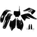 Ufo Kawasaki Kxf 250 2004-2005 Kakit203f-001 Fork Protectors & Plastsett