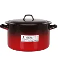 Vr Rett Gryte Med Lokk Brann 7.7l 26 Cm