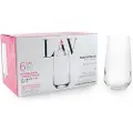 LAV Sett Med 6 Høye Glass Lal 480ml