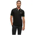 Hugo Boss for man. 50469102 Paddy Pro black polo shirt (4XL), Blue, Casual, Cotton, Short sleeve