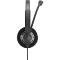 Epos I SENNHEISER IMPACT SC 30 - 100 Series - Headset - On-Ear - Kablet - Enkel frakobling - Svart med sølv