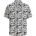 Jack & Jones Luke Party Aop Plus Size Kortarmet Skjorte