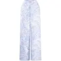Fynch&Hatton Straight Shell Linen Mix Bukser