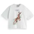 Scotch & Soda 179366 Loose Fit Kortarmet T-skjorte