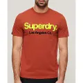Superdry Core Logo Classic Washed Kortarmet T-skjorte