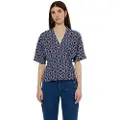 Scotch & Soda 179606 Kort Ermet Bluse