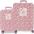 Pepe Jeans Sandra 55-68 Cm 104l Trillekoffert 2 Enheter