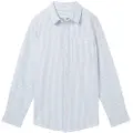 Tom Tailor 1039044 Striped Skjorte Med Lange Ermer
