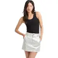 Armani Exchange Xw000099_af10836 Kort Skjørt Med Høy Midje