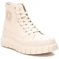 Refresh for woman. 17235901-BEIGE Ankle boots 172359 beige (40), 3 to 5 cm, Laces, Zip, Casual