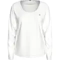 Tommy Hilfiger Uw0uw05228 Langarmet Pyjamas-t-skjorte