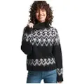 Superdry Vintage Slouchy Fairisle Knit Genser