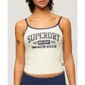 Superdry Essential Branded Ermeløs T-skjorte