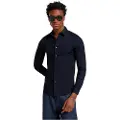 G-Star for man. D25176-D701-C742 Uniform Slim navy shirt (XS), Casual, Long sleeve, Lyocell