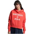 Superdry Code Core Sport Crop Box Hetteskjorte