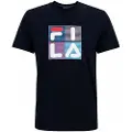 FILA Selenge Graphic Logo Kortarmet T-skjorte
