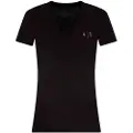 Armani Exchange Xw000521_af10359 Kort Ermet V-hals T-skjorte