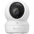 Ezviz H6c Pro 2K, IP-sikkerhetskamera, Innendørs, Ledning & Trådløs, Bord, Hvit, Sfærisk