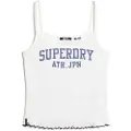 Superdry Ath Ess Graphic Pointele Ermeløs T-skjorte