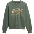 Superdry Embellished Vl Loose Fit Collegegenser