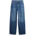 Superdry W7011262a Wide Leg Høytaljede Jeans