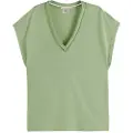 Scotch & Soda U9a00648t Kort Ermet V-hals T-skjorte