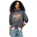 Superdry Vl Metallic Relaxed Hettegenser
