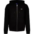 Hugo Boss Nardimez 10257685 Blue Genser Med Hel Glidelås