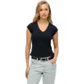 Superdry Essential Kort Ermet V-hals T-skjorte