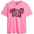 Superdry Punk Poster Relaxed Kortarmet T-skjorte