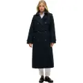 Superdry for woman. W5011871A Classic Trench Coat navy (XS), Casual, Polyurethane