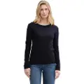 Tom Tailor Knit Structured Striped Genser