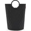 Reisenthel loophome M, Sort, Aluminium, Polyester, Kurv, Monokromatisk, Geometrisk mønster, Innendørs