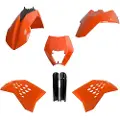 Polisport Off Road Full Ktm Exc/exc-f/xc-w/xc-fw (08-11) Oem (10) 91459 Plastsett