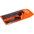 Bahco Long Phosphated T7-t50 Torx-nøkkelsett 11 Enheter