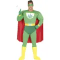 Guirca Marijuana Superhero Menns Kostyme
